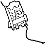 15899647 Seat Back Bolster Assembly (Rear)