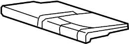 23319390 Cushion. Seat. Pad.