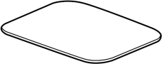 20861634 Sunroof Glass (Right, Front, Rear)
