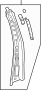 Image of Body B-Pillar image for your 2024 GMC Terrain   