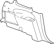23389733 Interior Quarter Panel Trim Panel (Upper, Lower)