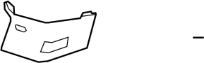 25960423 Body D-Pillar Trim Panel (Rear, Upper)