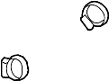 View Fuel Filler Hose Clamp (Front, Upper, Lower) Full-Sized Product Image