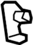 15877699 Liftgate Support Strut Holder (Upper)