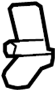 15792710 Liftgate Support Strut Holder (Lower)