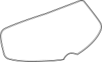 23444251 Liftgate Glass (Rear)