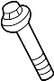 View Bolt. Alternator. Bracket. (Rear, Upper, Lower) Full-Sized Product Image