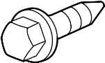 Bolt. Compressor. (Rear). A/C Compressor Bolt.