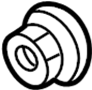 View Nut. Mount. (Front, Rear, Upper, Lower) Full-Sized Product Image
