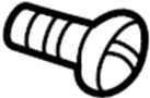 11561602 ABS Control Module Screw