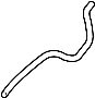Image of Vacuum Hose image for your 2005 Buick Rendezvous   