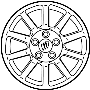 9597129 Wheel