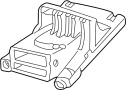 Image of Bracket. Column. (Upper). A Bracket for a. image for your 2008 Chevrolet HHR   