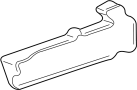89022305 Seat Track Cover (Front)