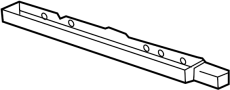 Image of Seat. Adjuster. (Rear). Rails to which the Seat. image for your 1993 GMC C2500  Sierra Extended Cab Pickup Fleetside  