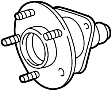 12429204 Wheel Bearing and Hub Assembly (Front)