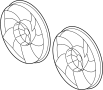 89018691 Engine Cooling Fan Blade