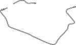 Image of GPS Navigation System Antenna Cable. Antenna Cable. GPS. image for your 2023 Chevrolet Trailblazer ACTIV Sport Utility 1.3L 3 cylinder A/T AWD 