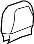 Image of Headrest Cover image for your Chevrolet