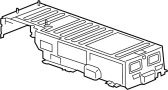 Image of Drive Motor Battery Pack Cover. A component which fits. image for your 2016 Chevrolet Cruze LS Sedan  