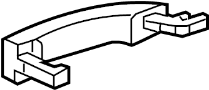 View Exterior Door Handle Full-Sized Product Image