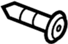 View Screw. Bolt. Panel. Trim. Bumper. (Upper, Lower) Full-Sized Product Image