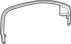 20923497 Molding. Trim. Door. (Upper)