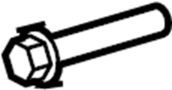 View Bolt. Crankshaft.  Full-Sized Product Image
