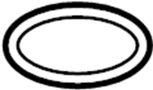 View Gasket. Pipe. Seal. Converter. (Front, Upper) Full-Sized Product Image