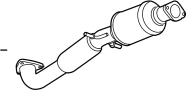 20973112 Catalytic Converter (Front)