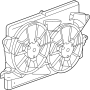 22915388 Engine Cooling Fan Shroud