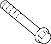 View Bolt. Bracket. Bumper. Cover. Bar. (Front, Upper, Lower) Full-Sized Product Image