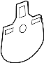 22773477 Engine Mount Heat Shield (Rear)