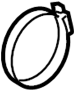 View Engine Air Duct Clamp (Front, Rear) Full-Sized Product Image