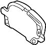 View Disc Brake Pad Set (Front) Full-Sized Product Image