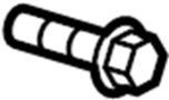 View Bolt. (Front, Rear, Upper, Lower) Full-Sized Product Image