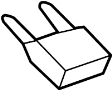 View Fusible Link. Mini Fuse.  Full-Sized Product Image