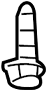 View Bolt. Bracket. Mount. (Front, Rear, Upper, Lower) Full-Sized Product Image