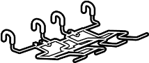 90873219 Seat Cushion Spring (Lower)