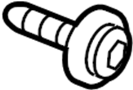 View Screw. Bolt. Panel. Trim. Bumper. (Upper, Lower) Full-Sized Product Image