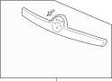 View Deck Lid Finish Panel (Lower) Full-Sized Product Image 1 of 1