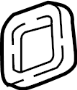 View Engine Water Pump Housing Gasket Full-Sized Product Image