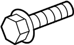View Bolt. (Rear, Upper, Lower) Full-Sized Product Image