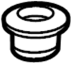 View Insulator. Grommet. Engine. Cover. Air. (Front, Rear, Upper, Lower) Full-Sized Product Image