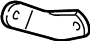 Image of Brace. Bracket. Catalytic. Converter. (Upper, Lower). Bracket used to support. image