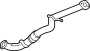 Image of Pipe. (Front). Catalytic Converter. image