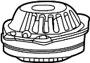 View Suspension Strut Mount (Upper) Full-Sized Product Image