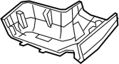 Image of Interior Rear View Mirror Cover (Upper) image for your 2014 Chevrolet Corvette   
