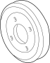 View Engine Water Pump Pulley Full-Sized Product Image