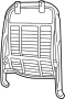 16804449 Seat Back Frame